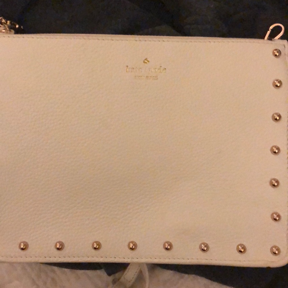 Kate Spade white cross body bag